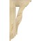 Ekena Millwork Funston Traditional Rough Sawn Bracket, Douglas Fir, 4"W x 14"D x 26"H BKT04X14X26FST01RDF - alternate 4